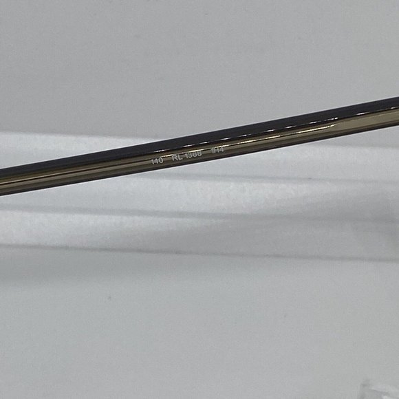 Ralph Lauren RL 1368 1H4 Eyeglasses Frame Made in Italy Brown/Navy 50-14-140 main image 6